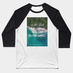 Create Yourself - Bali Coastline Baseball T-Shirt